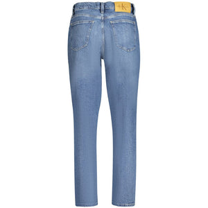 Calvin Klein Blu Baumwoll-Jeans für Damen