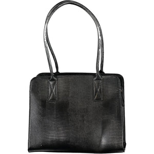 Mario Valentino Handtasche aus Nero-Polyurethan für Damen