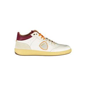 Blauer Bianco Leder Herren Sneaker