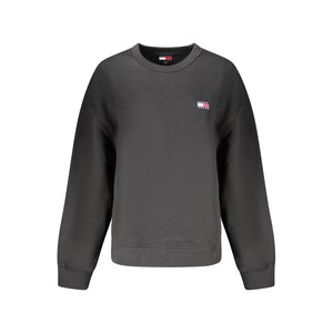 Tommy Hilfiger Schwarzer Baumwoll-Sweatshirt für Damen