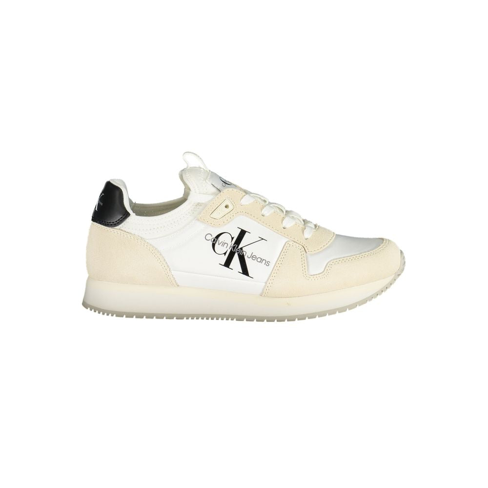Bianco Polyurethane Women Sneaker