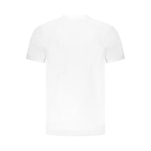 Cavalli Class Bianco Baumwoll-T-Shirt für Herren