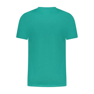 Cavalli Class Verde Baumwoll-T-Shirt für Herren