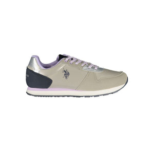 U.S. POLO ASSN. Graue Polyester Sneaker