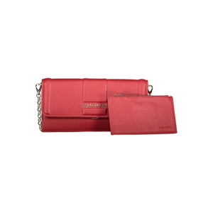 Mario Valentino Handtasche aus rotem Polyethylen