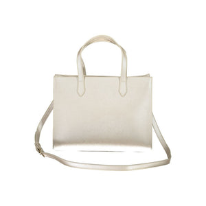 Mario Valentino Handtasche aus grauem Polyethylen