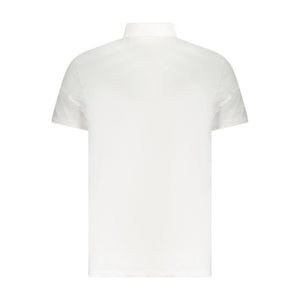 White Cotton Men Polo