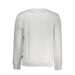 Napapijri Bianco Baumwoll-Sweatshirt für Herren