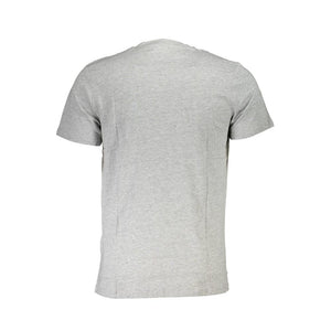 Cavalli Class Grigio Baumwoll-T-Shirt für Herren