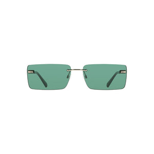 Calvin Klein Metall-Sonnenbrille in Grün