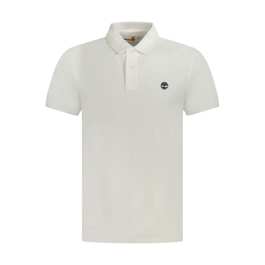 Timberland Baumwoll-Poloshirt in Weiß