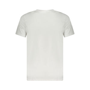 Cavalli Class Bianco Baumwoll-T-Shirt für Herren