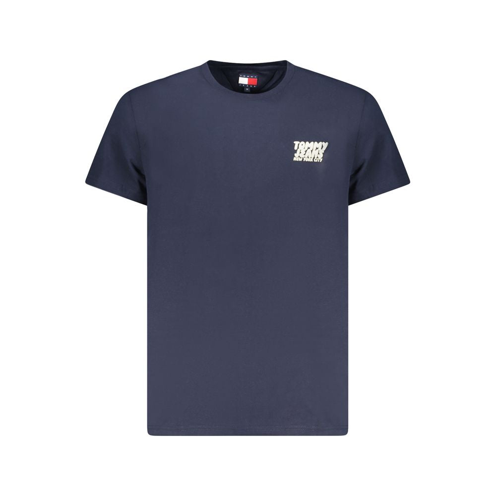 Tommy Hilfiger Blu Baumwoll-T-Shirt für Herren