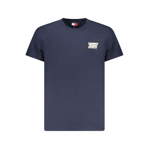 Tommy Hilfiger Blu Baumwoll-T-Shirt für Herren