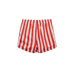 Emporio Armani Rote Polyester-Badehose