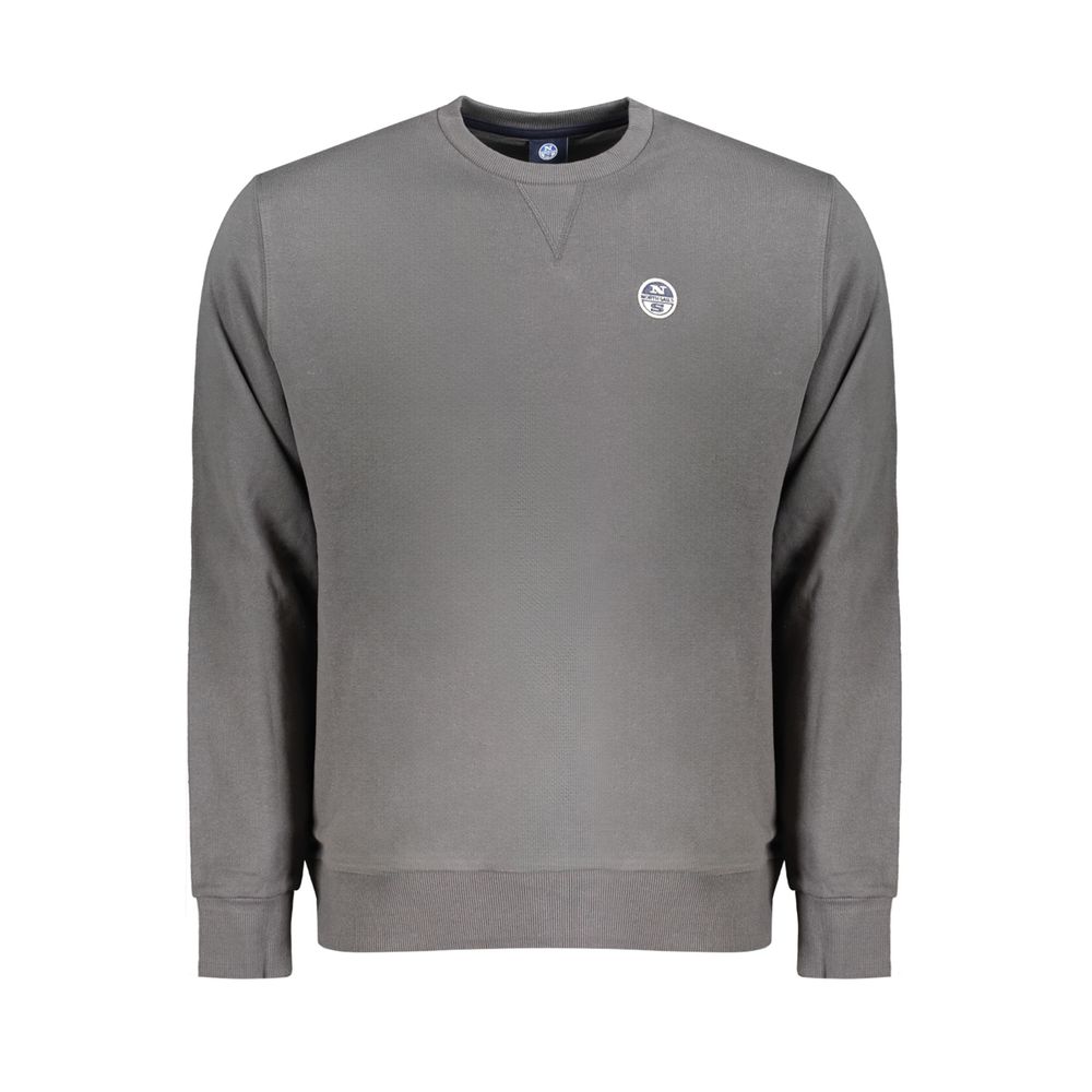 North Sails Grigio Baumwoll-Sweatshirt für Herren