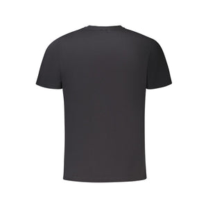 North Sails Schwarzes Baumwoll-T-Shirt für Herren