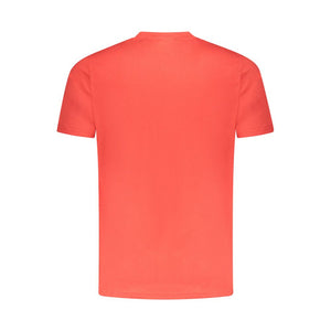 Cavalli Class Rosso Baumwoll-T-Shirt für Herren