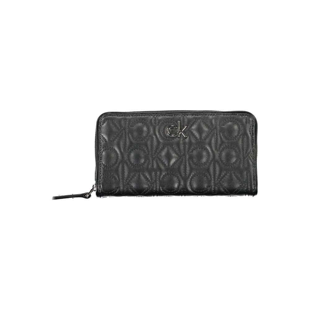 Calvin Klein Nero Poliuretano Damen Geldbörse