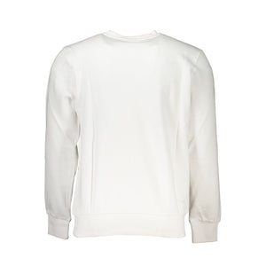 North Sails Weißes Herren-Sweatshirt aus Baumwolle