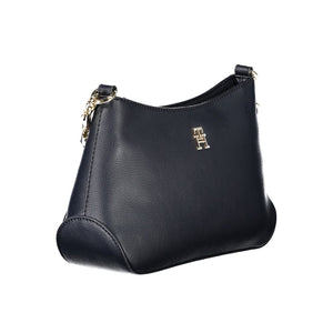 Tommy Hilfiger Blaue Polyester Handtasche