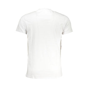 Cavalli Class Bianco Baumwoll-T-Shirt für Herren