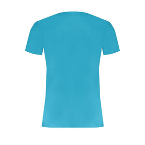 Trussardi Azzurro Baumwoll-T-Shirt für Herren
