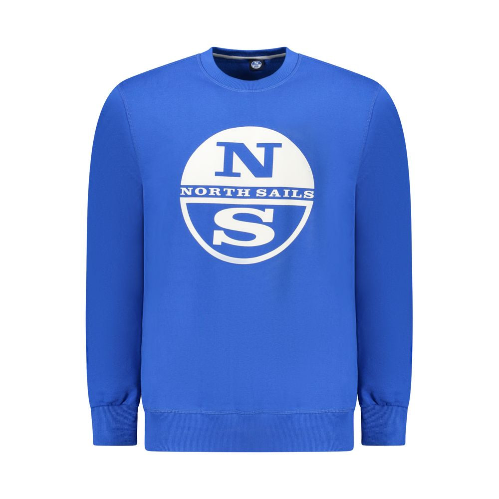 North Sails Blauer Baumwoll-Sweatshirt für Herren