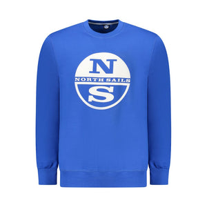 North Sails Blauer Baumwoll-Sweatshirt für Herren