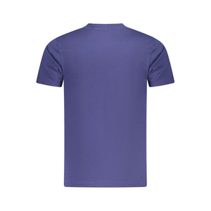 Cavalli Class Blu Baumwoll-T-Shirt für Herren
