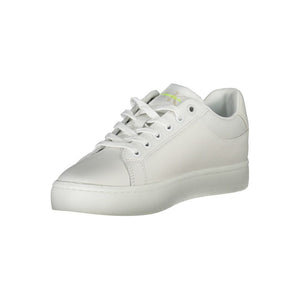Calvin Klein Sneaker aus weißem Stoff