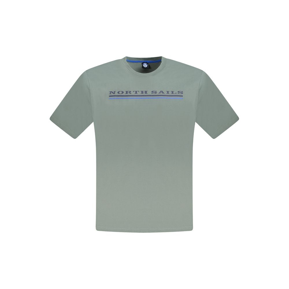 North Sails Verde Baumwoll-T-Shirt für Herren