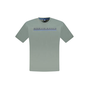 North Sails Verde Baumwoll-T-Shirt für Herren