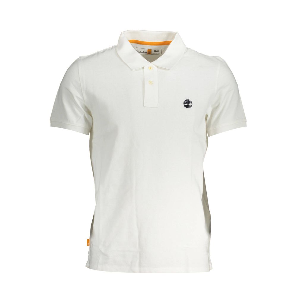Timberland Baumwoll-Poloshirt in Weiß