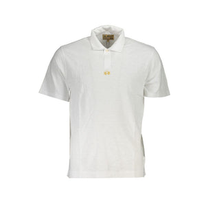 La Martina Weißes Herren-Poloshirt aus Baumwolle