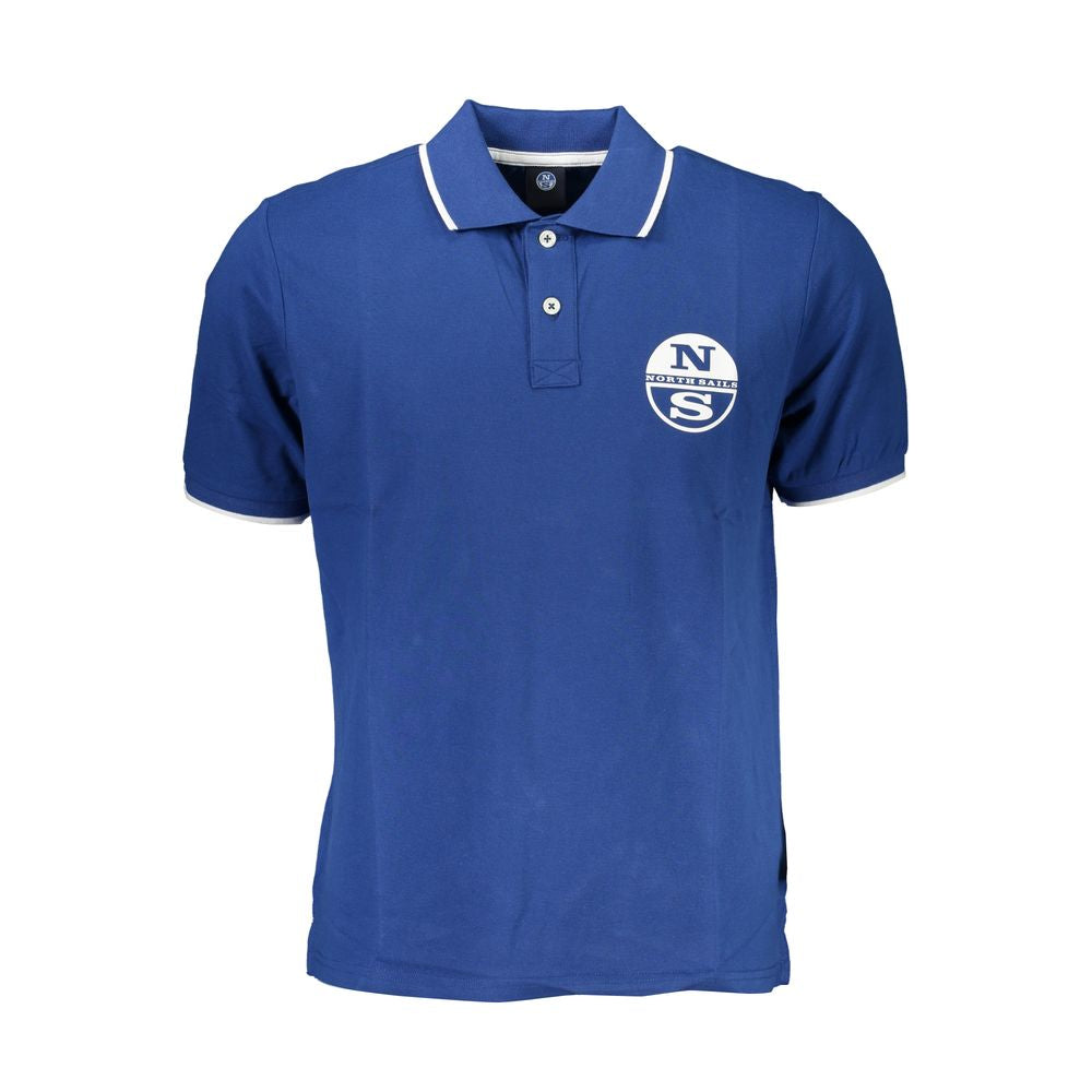 North Sails Blaues Baumwoll-Poloshirt für Herren