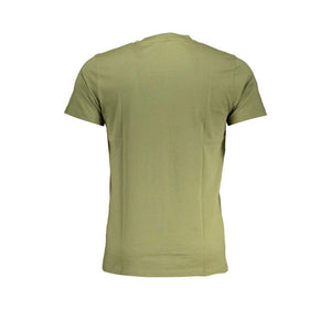 Cavalli Class Verde Baumwoll-T-Shirt für Herren