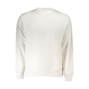 North Sails Bianco Baumwoll-Sweatshirt für Herren