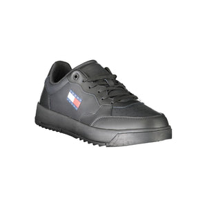 Tommy Hilfiger Nero Poliuretano Herren-Sneaker