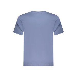 North Sails Blaues Baumwoll-T-Shirt für Herren