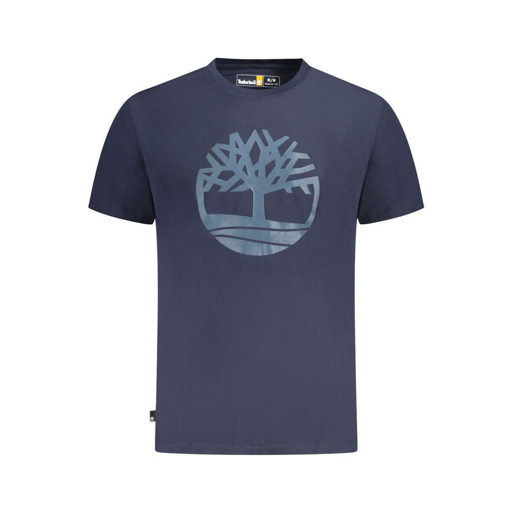 Timberland Blu Baumwoll-T-Shirt für Herren