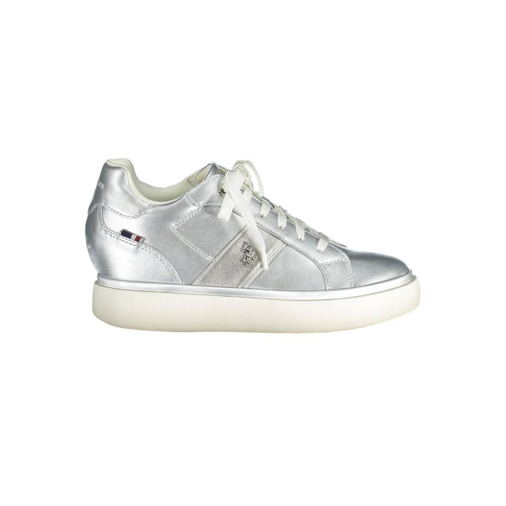 U.S. POLO ASSN. Grauer Polyester-Sneaker