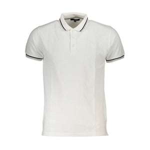 Cavalli Class Weißes Poloshirt aus Baumwolle für Herren