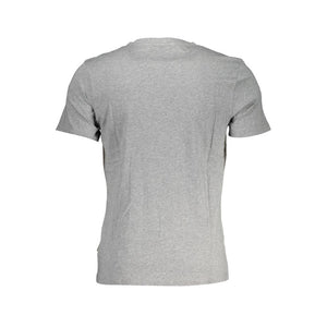 Napapijri Grigio Baumwoll-T-Shirt für Herren
