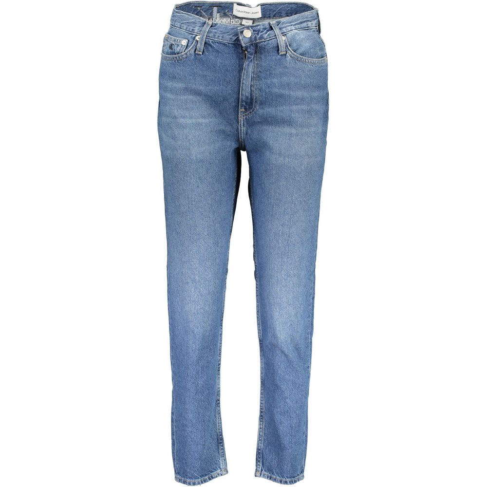 Calvin Klein Blu Baumwoll-Jeans für Damen