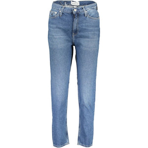 Calvin Klein Blu Baumwoll-Jeans für Damen