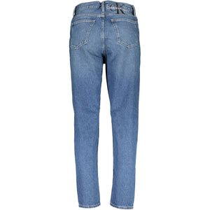 Calvin Klein Blu Baumwoll-Jeans für Damen