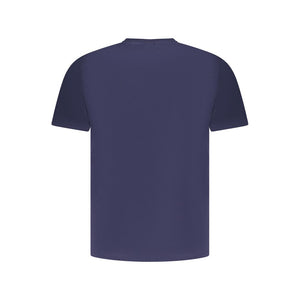 North Sails Blu Baumwoll-T-Shirt für Herren