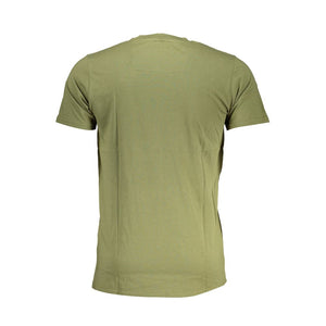 Cavalli Class Verde Baumwoll-T-Shirt für Herren