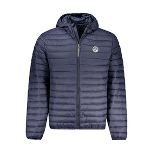 North Sails Blaue Herrenjacke aus Polyamid